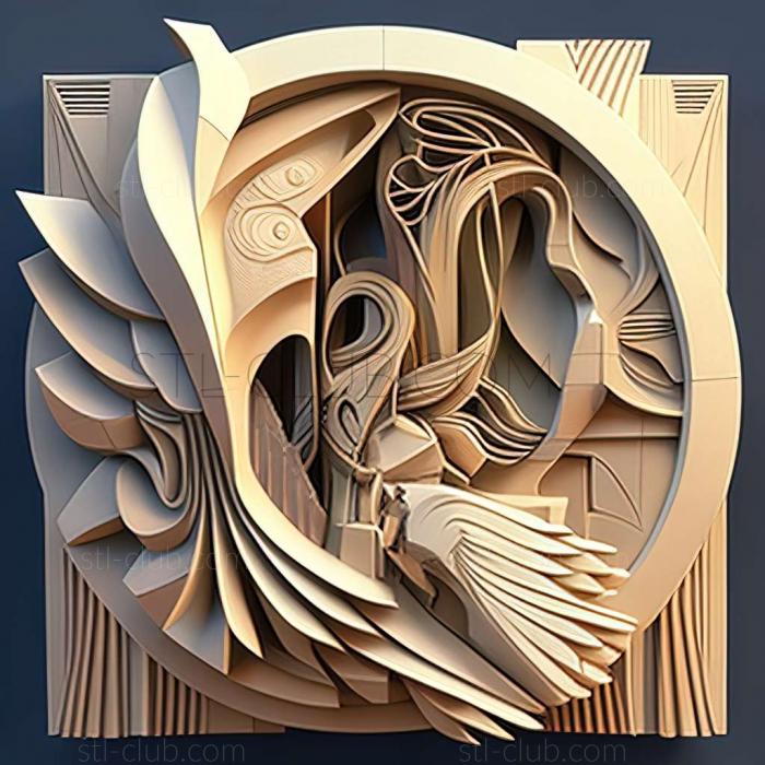 3D model Joseph Stella (STL)